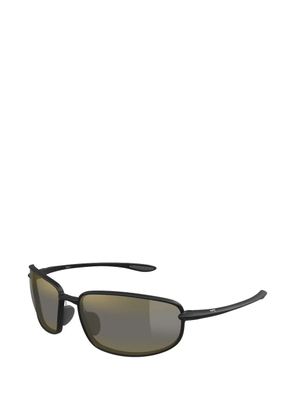 Maui Jim Ho’okipa R Lite rectangle-frame sunglasses - Black
