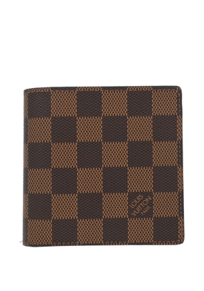Louis Vuitton Pre-Owned 2009 Marco Damier Ebène wallet - Brown