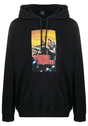 COUNTY OF MILAN Easy Rider printed hoodie - Black