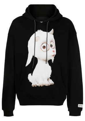 Mostly Heard Rarely Seen graphic-print hoodie - Black