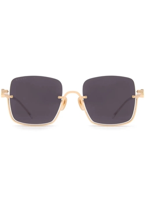 Gucci Eyewear square-frame tinted sunglasses - Gold