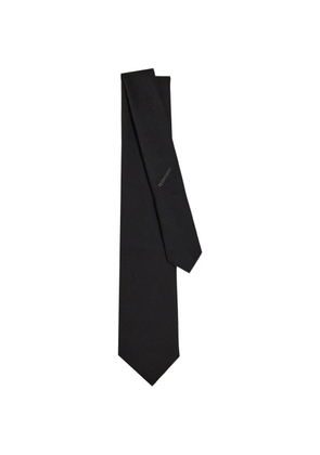 Ferragamo jacquard tie - Black