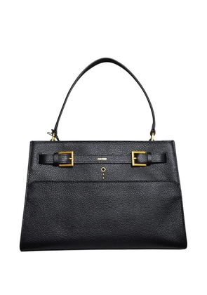 no:rae medium Valegro leather tote bag - Blue