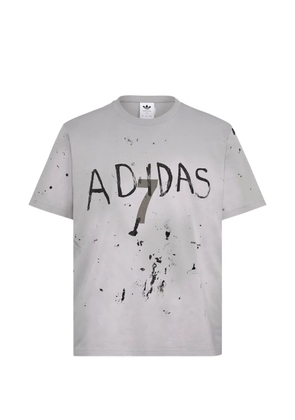 Song For The Mute graphic-print ADI007 T-shirt - Grey