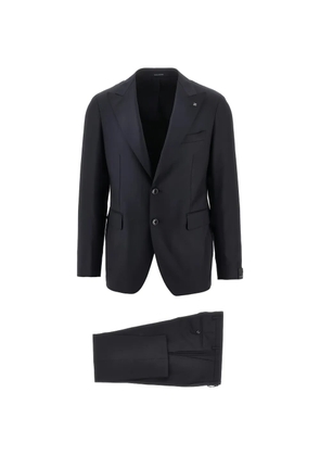 Tagliatore peak-lapel single-breasted suit - Blue