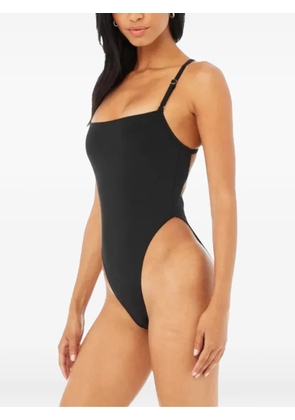 Alo Yoga Thrill Seeking crisscross-back bodysuit - Black