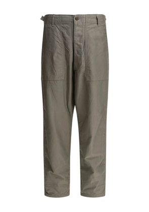 Kaptain Sunshine patch-pocket cotton trousers - Green