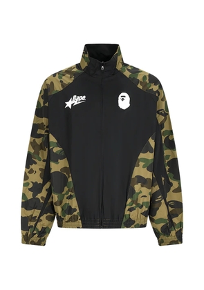 A BATHING APE® 1st Camo stand-collar jacket - Black