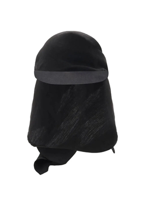 Yohji Yamamoto Bandana knot-detail cap - Black