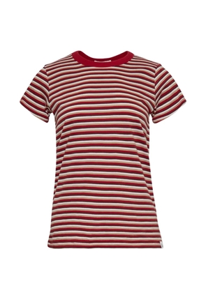 rag & bone The Slub striped T-shirt - Red