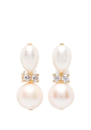 Completedworks pearl earrings - Gold