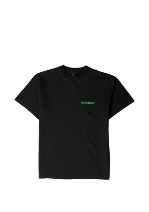 NO PROBLEMO logo-print T-shirt - Black
