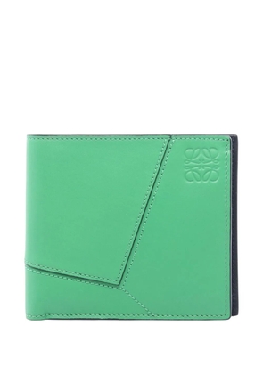 Loewe Pre-Owned 2010-2026 Puzzle Wallet small wallets - Green