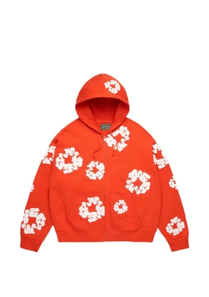 Denim Tears Wreath cotton hoodie - Orange