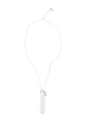 MM6 Maison Margiela pendant necklace - White