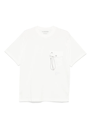 and Wander logo-print T-shirt - White