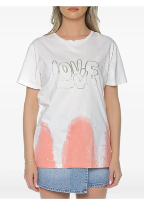 One Teaspoon logo-print T-shirt - White