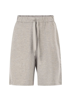 Majestic Filatures drawstring-waist jersey shorts - Grey