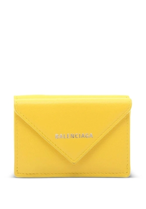 Balenciaga Pre-Owned 2000s mini Papier trifold wallet - Yellow