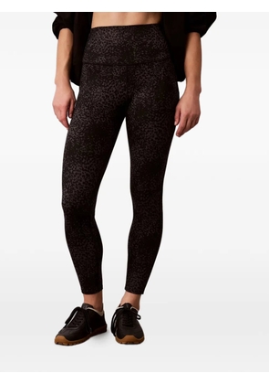 Calvin Klein animal-print leggings - Black