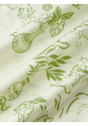 Shanghai Tang graphic-print tunic - Neutrals