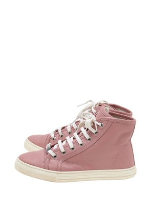 Gucci Pre-Owned high-top sneakers - Pink