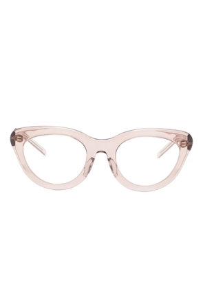 Megane and Me cat-eye acetate glasses - Neutrals