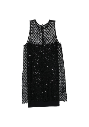 HERSKIND Jamie floral-sequin dress - Black