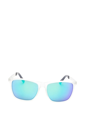 Tommy Hilfiger square-frame mirrored sunglasses - White