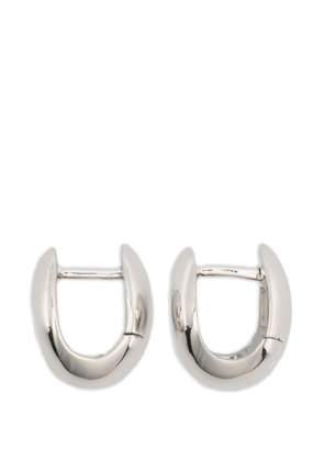 Maria Black Finney domed huggie earrings - Silver