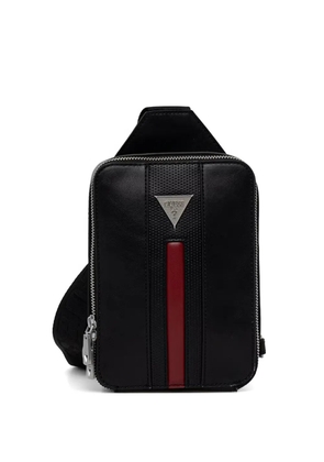 GUESS USA mini Torino logo-plaque belt bag - Black