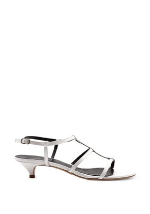 Julie Dee strappy kitten-heel sandals - White