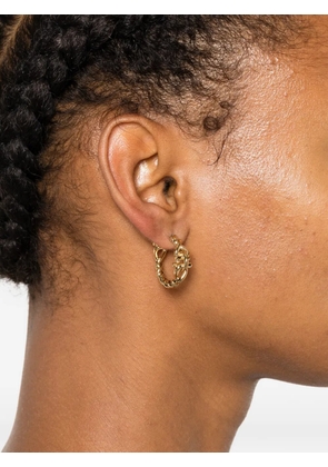 Ferragamo Gancini twisted hoop earrings - Gold