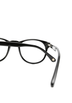 Hackett Bespoke round-frame glasses - Black