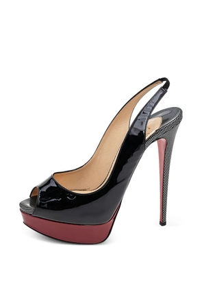 Christian Louboutin Pre-Owned Lady Peep platform pumps - Black