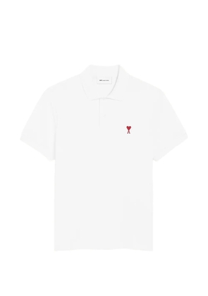 AMI Paris Ami de Coeur polo shirt - White