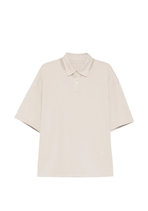 CROQUIS double-collar polo shirt - Neutrals