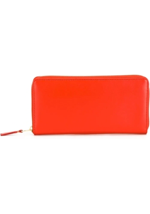 Comme Des Garçons Wallet zip-around leather wallet - Yellow