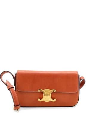 Celine Pre-Owned Triomphe East-West Smooth Calfskin shoulder bag - Brown