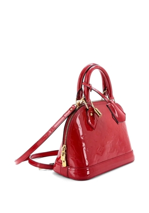 Louis Vuitton Pre-Owned Alma Handbag Monogram Vernis BB shoulder bag - Red