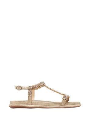 ALMA EN PENA crystal-embellished sandals - Gold