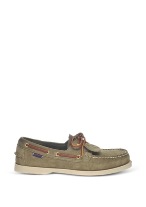 Sebago Portland Artisan boat shoes - Green