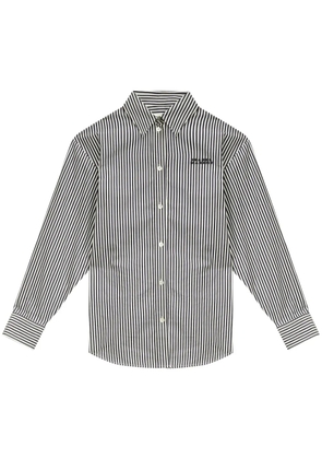 ISABEL MARANT Fabriza striped shirt - Black
