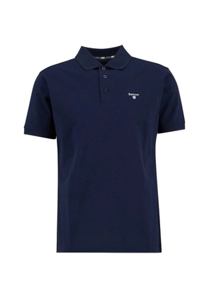 Barbour Sutton logo-embroidered polo shirt - Blue