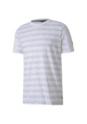 PUMA x Scuderia Ferrari all-over print T-shirt - White