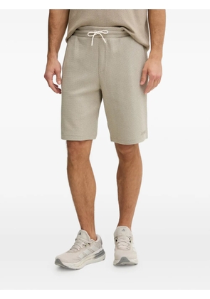 GUESS USA logo-detail drawstring-waist shorts - Neutrals