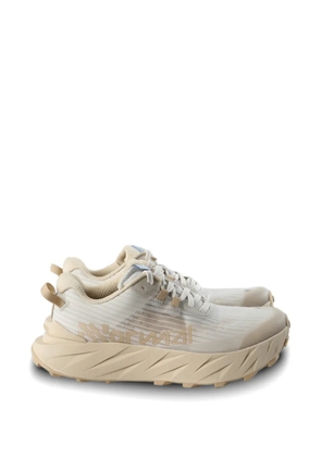 NNORMAL Cadí logo-print panelled sneakers - Neutrals