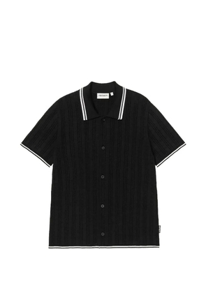 Carhartt WIP Ramsey striped collar knit shirt - Blue