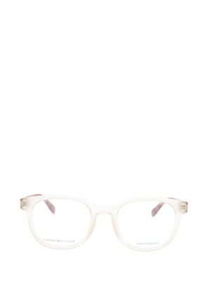 Tommy Hilfiger tortoiseshell-effect square-frame glasses - Neutrals