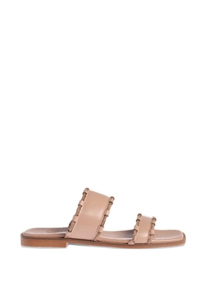 Marietta Chrousala Archontia woven-trim sandals - Neutrals